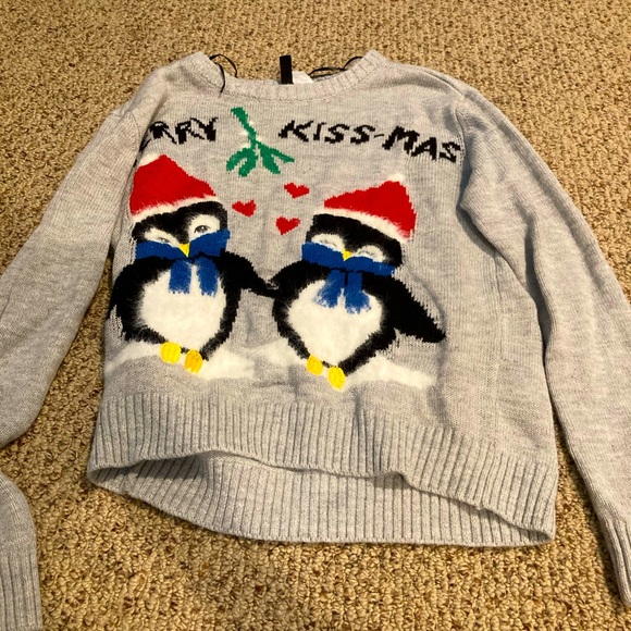 fuzzy long sleeve sweater - Picture 1 of 4